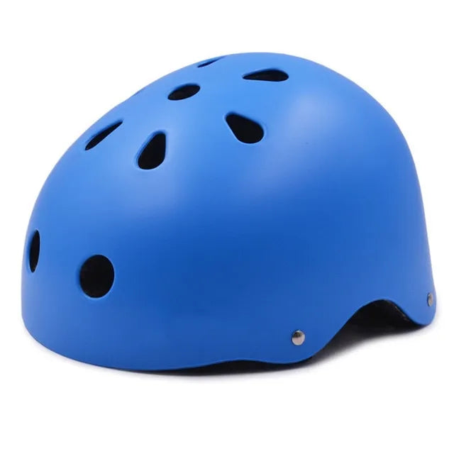 Roller Skating Children's Helmet Men's and Women's Riding Helmet Bicycle Bike Skateboard Skating Balance Car Helmet Plum Blossom-WAYBIKER