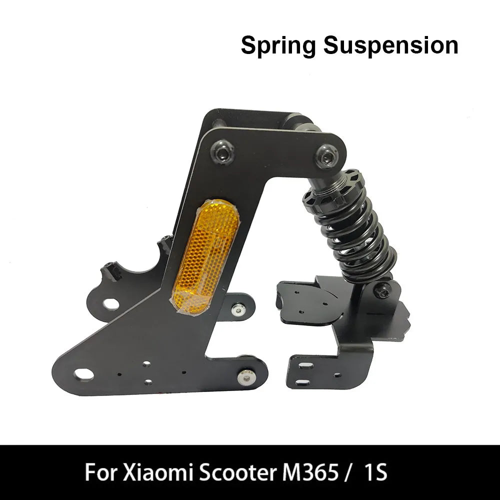 Xiaomi Scooter M365 Rear Fork Suspension with Turn Signal Light Indicator Upgrade Shock Absorber Damper 1s DIY Accessories