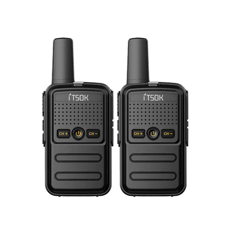 2pcs Mini Toy 1~5 Km UHF Gift Two Way Transceiver 1S 2S  Tablet Colorful Fuselage New Kids Talki Walki Walkie Talkie Radio-WAYBIKER