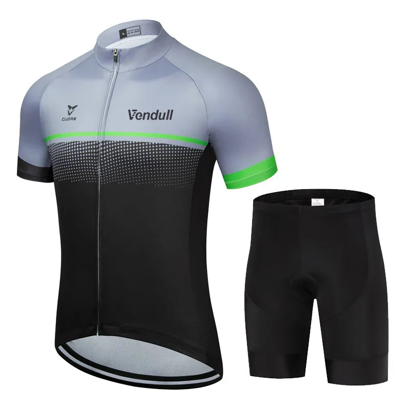 2023 Pro Cycling Jersey Set Summer Cycling Wear Mountain Bike Clothes Bicycle Clothing MTB Bike Cycling Clothing Cycling Suit-WAYBIKER