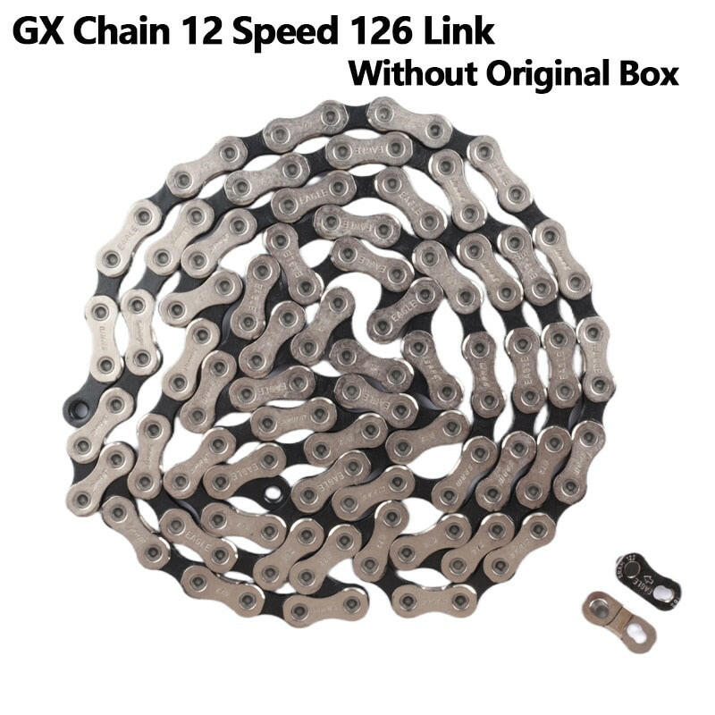 Sram GX NX SX Eagle 12 Speed Chain MTB Solid Pin Riveting 116L 126L Mountain Bike Bicycle Chain Eagle Magic 1 Pcs Chain Part-WAYBIKER