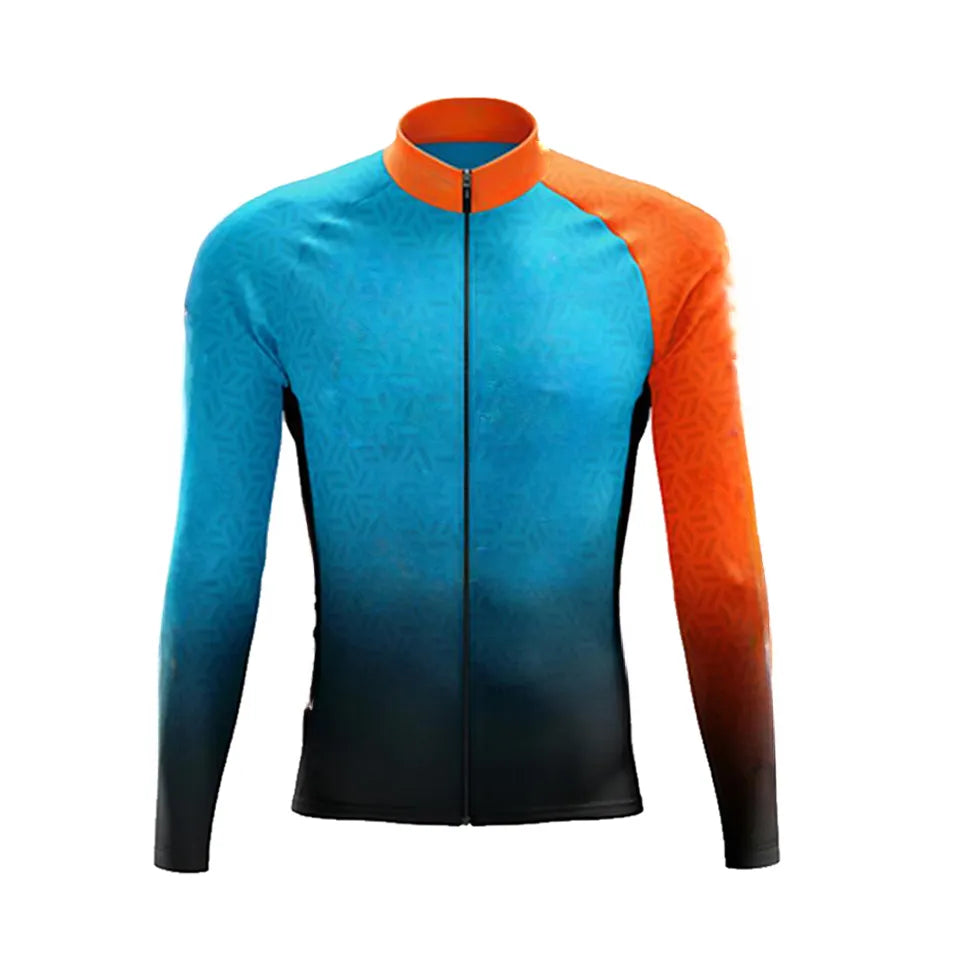 Long Sleeve Cycling Jerseys Set Breathable Spring/autumn MTB Bicycle Clothes Ropa Maillot Ciclismo Bike Wear Bicycle Tights-WAYBIKER