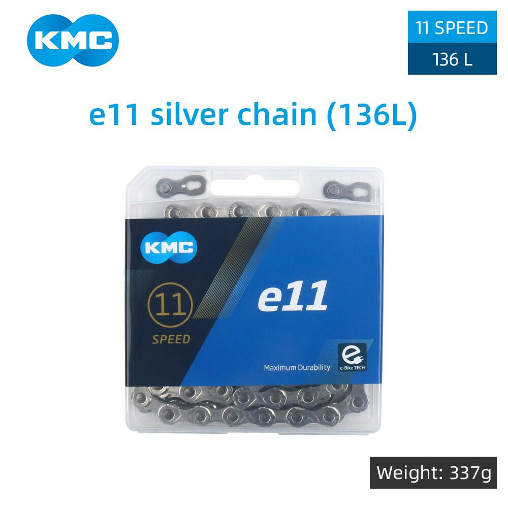 KMC E-BiKE E8 E9 E10 E11 E12 Chain 8 9 10 11 12 Speeds 136 Links Anti-rust Electric Sport Bicycle eBike Chains Original-WAYBIKER