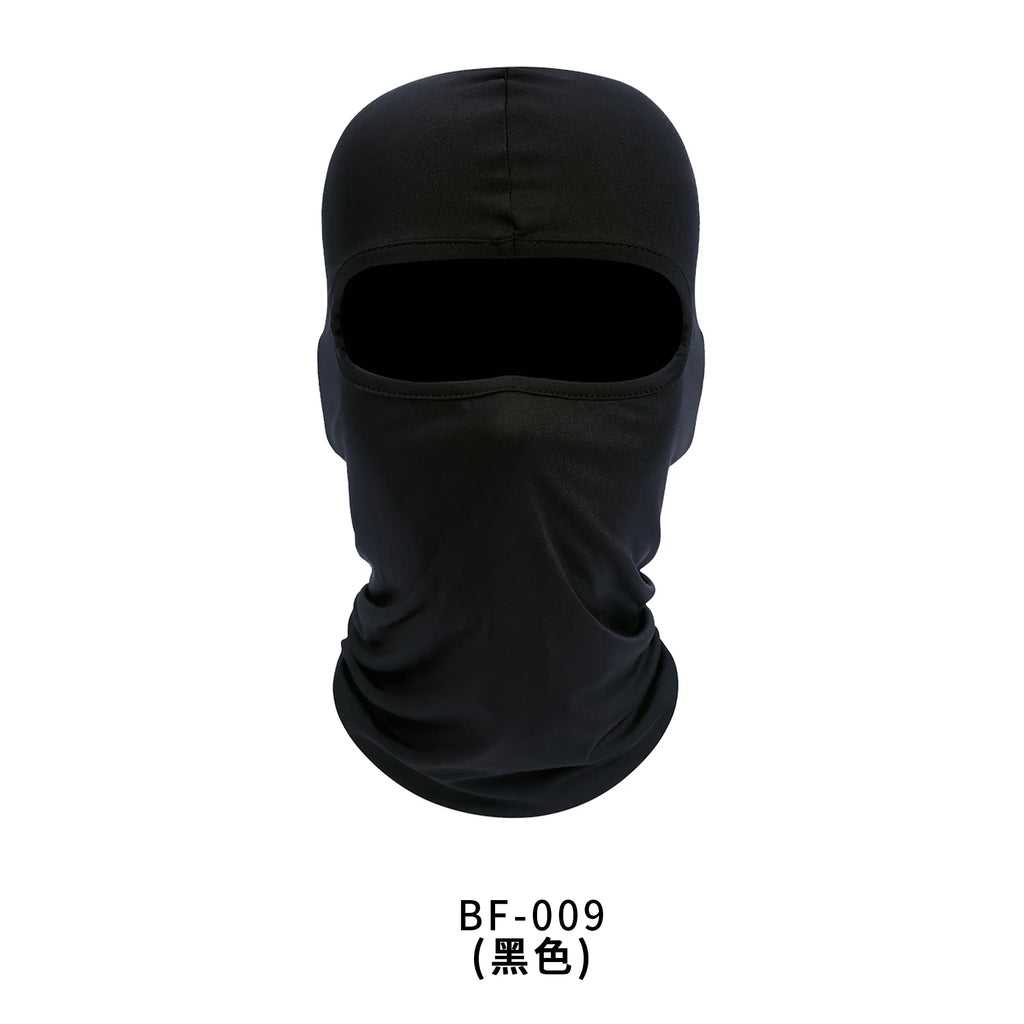 Motorcycle Mask Cycling Balaclava Full Cover Face Mask Hat Balaclava Quick Dry Lycra Ski Neck Summer Sun Ultra UV Protection-WAYBIKER