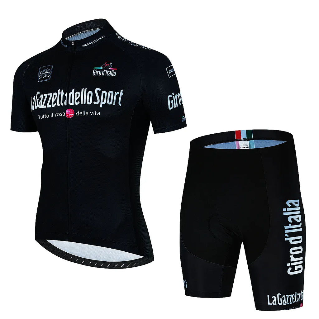 2023 Giro d'Italia Cycling Jersey Set MTB Uniform Bike Wear Ropa Ciclismo Bicycle Clothes Short Cycling Clothing Maillot Culotte-WAYBIKER