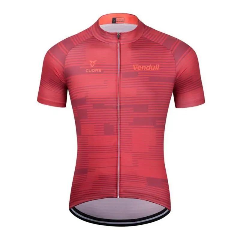 Cycling Clothing 2023 VENDULL Men's Cycling Jersey Tops Summer Racing Short Sleeve MTB Bike Jersey Shirt Ropa Ciclismo Maillot-WAYBIKER