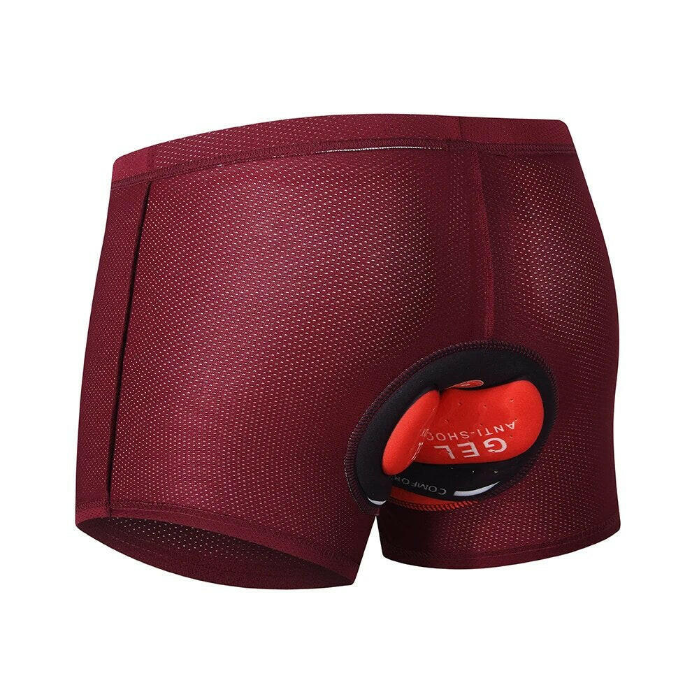 WOSAWE Upgrade Cycling Shorts Men Cycling Underpant Pro Shockproof Padded Bicycle Underpant MTB Road Bike Underwear Man Shorts