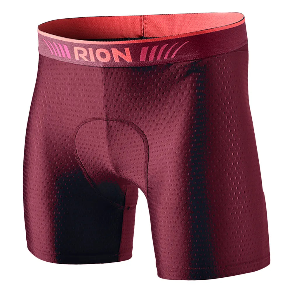 RION Men Cycling Bicycle Underwear Men's Shorts Tights Biker Bike Gym Underpants with Padding Pads Male MTB Mountain Ride Lycra-WAYBIKER