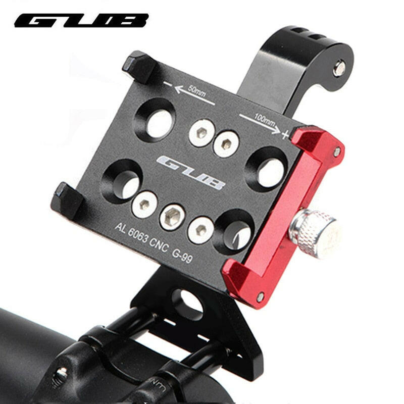 GUB Aluminum Alloy Bicycle Phone Holder Bike Phone Mount  Adjustable Cycling Phone Bracket Action Camera Stand Bike Accessories-WAYBIKER