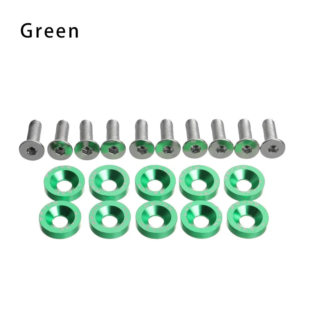 10PCS Scooter Fasteners Screws Handle Bar Screw Washers for Dualtron 1 2 3 Thunder Eagel Ultra Zero 9 Parts Car Decor Screws-WAYBIKER