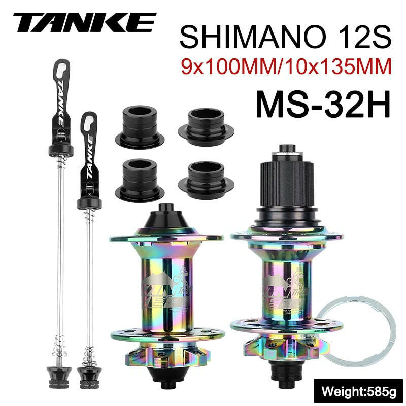 TANKE MTB Hub 6 NBK cubo Sealed Bearing 108 Ring 32 Holes Mountain Bike Disc Brake Aluminum Alloy Bike Hub 7 8 9 10 11 12 Speed-WAYBIKER