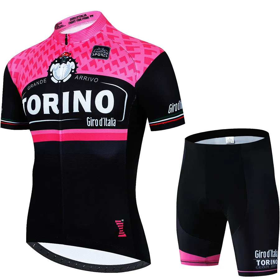 Tour De Giro D'ITALIA Cycling Mtb Men's Blouse Bike Costume Sports Set Pants Man Clothing Clothes Summer 2024 Jersey Tricuta Bib-WAYBIKER