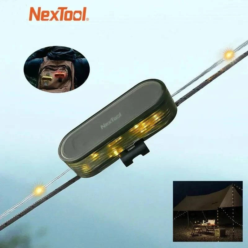 Xiaomi Nextool Multi-Purpose Star Light Strip IP67 Warning Light Outdoor Camping Atmosphere Lights Portable LED Lamp Garden Tent