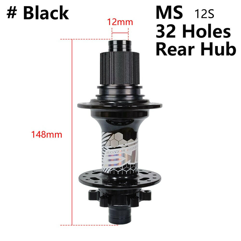 BOOST MTB Bike Hub 148x12mm Bicycle Hubs Aluminium 6 Claws 120 Click 110x15MM 32H  HG XD MS Micro Spline 8 9 10 11 12 Speed 498-WAYBIKER