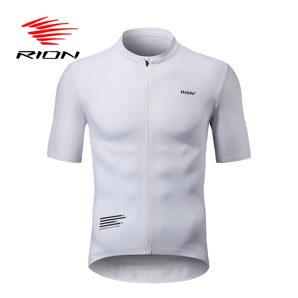 RION Cycling Jersey Men MTB Maillot Shirts Bicycle Clothing 2023 Mountain Bike Men's T-Shirt Wear Summer Outfit Clothes Jumper