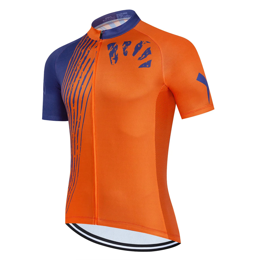 Cycling Jersey 2023 New Summer Men Shirt Racing Sport Shirt Ropa Ciclismo MTB Bicycle Jersey Short Sleeve Cycling Clothing-WAYBIKER