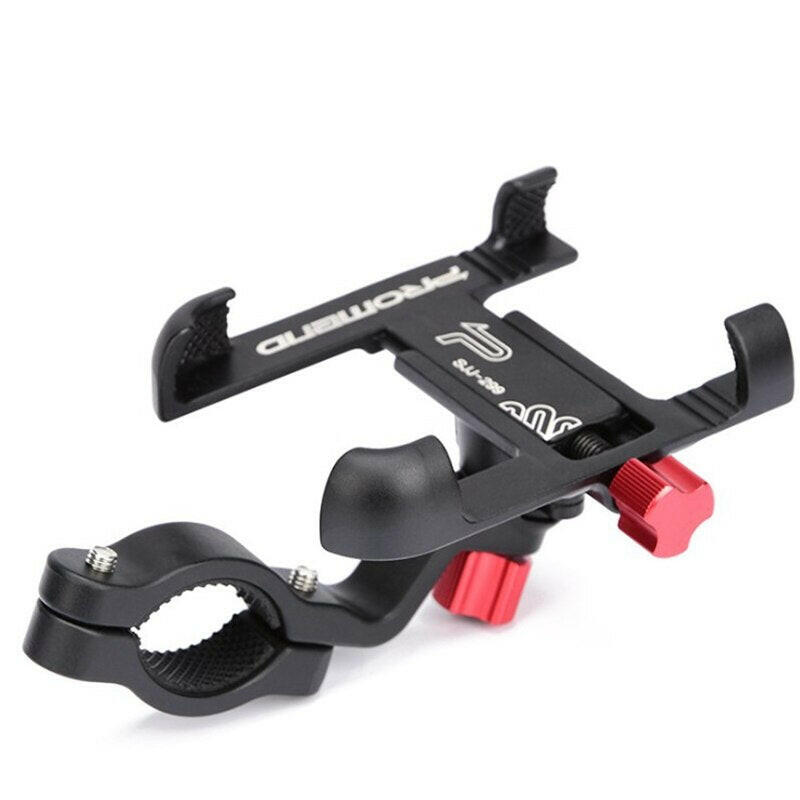 Promend 360 Rotatable Bike Mobile Phone Holder Aluminum Adjustable Bicycle Holder Non-slip MTB Mount Stand Cycling Bracket-WAYBIKER