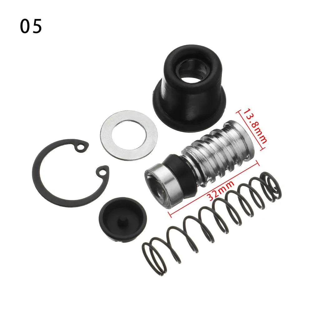 Motorcycle Clutch Brake Pump 11mm  12.7mm 14mm Piston Plunger Repair Kits Set Master Cylinder Piston Rigs Repair Accessories-WAYBIKER