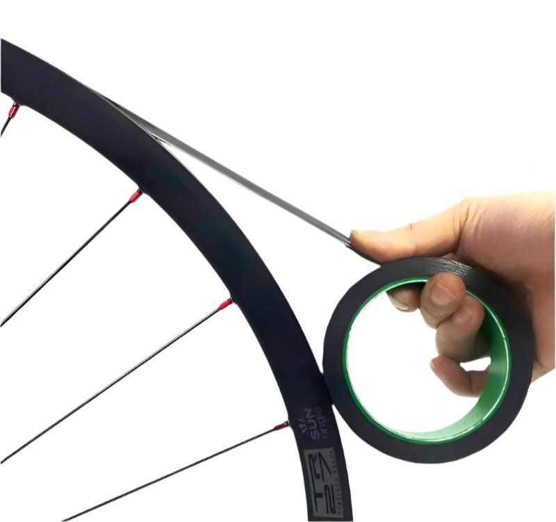 Bicycle tubeless rim tape width 18/21/23/25/27/29/31/33 / 35mm * 10m vacuum ring lining belt tire sealing tire pad tape