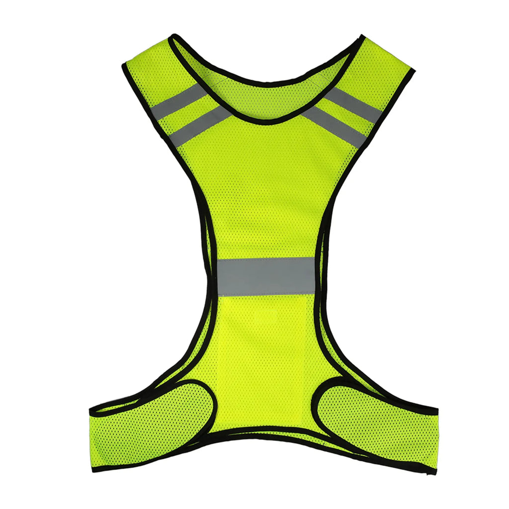 Lixada Lightweight Breathable Mesh Reflective Vest High Visibility Safety Vest Gear for Running Walking Cycling Jogging