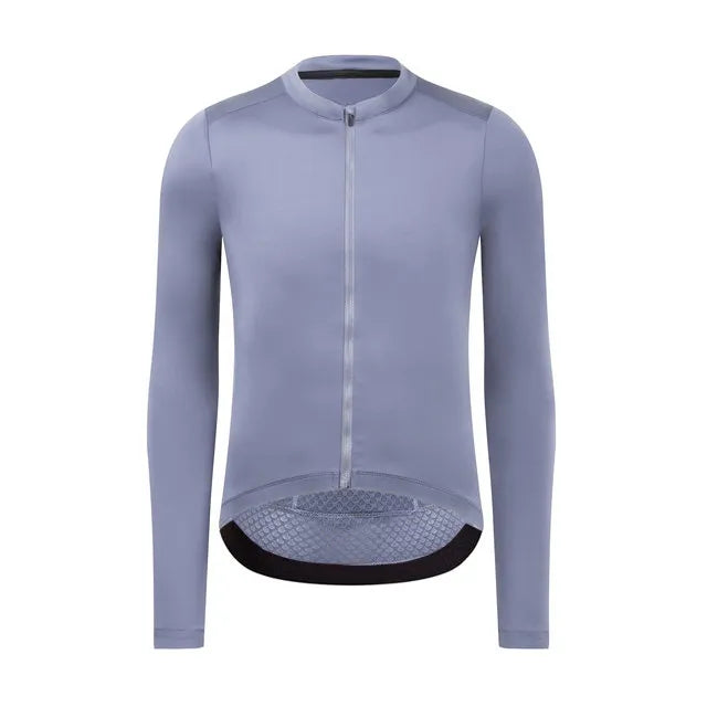 2023 Spring Men Cycling Jersey Long Sleeve Tops MTB Bike Breathable Quick Dry Shirt Bicycle Clothing-WAYBIKER