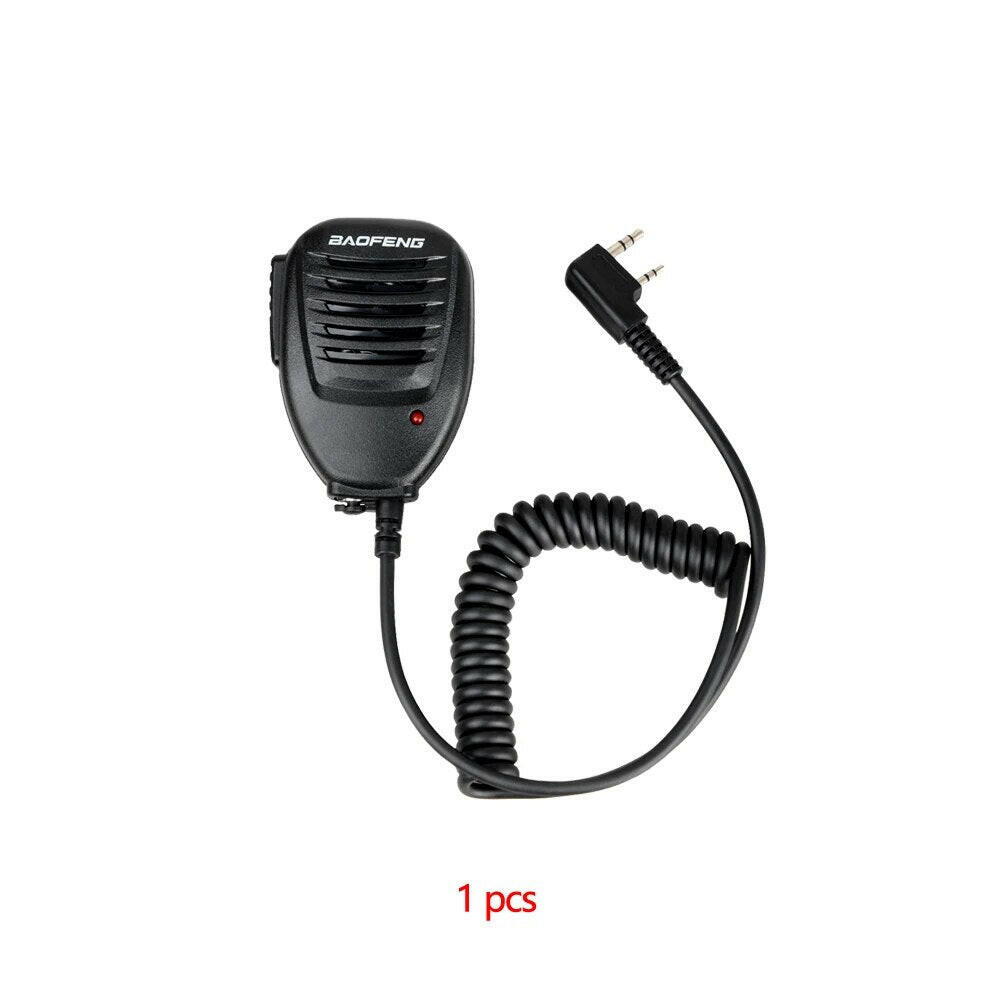 Baofeng Quansheng UV-K5 Walkie Talkie Speaker Microphone For UV-5R BF-888S UV-82 UV 13 Pro UV-16 Tyt Two Way Radio DMR Wouxun-WAYBIKER