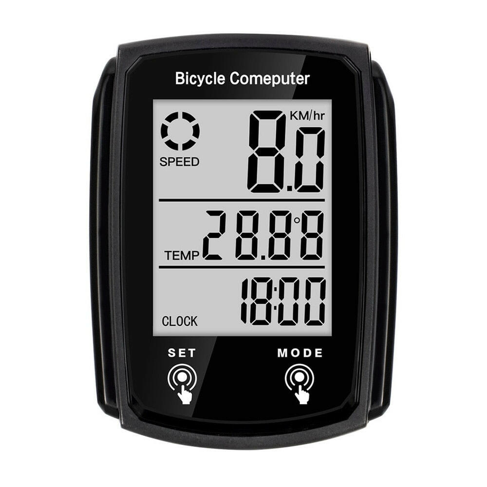 Wired Bicycle Speedometer Waterproof Digital Stopwatch Bike Computer Outdoor Cycling MTB Bicycle Odometer Stopwatch Accessories-WAYBIKER