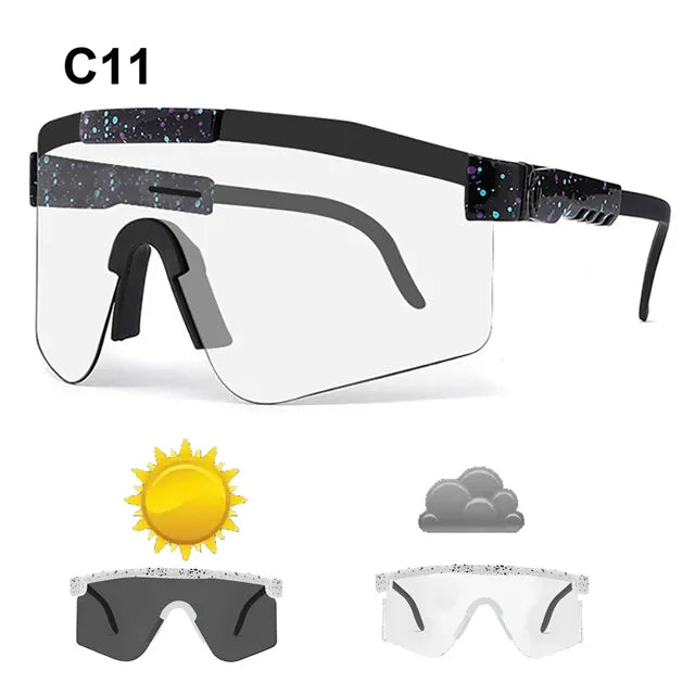 NEWBOLER 2022 Photochromic Cycling Glasses Bike Brand New Sports Sunglasses Men‘s Women Mtb Bike Eyewear Cycling Glasses-WAYBIKER