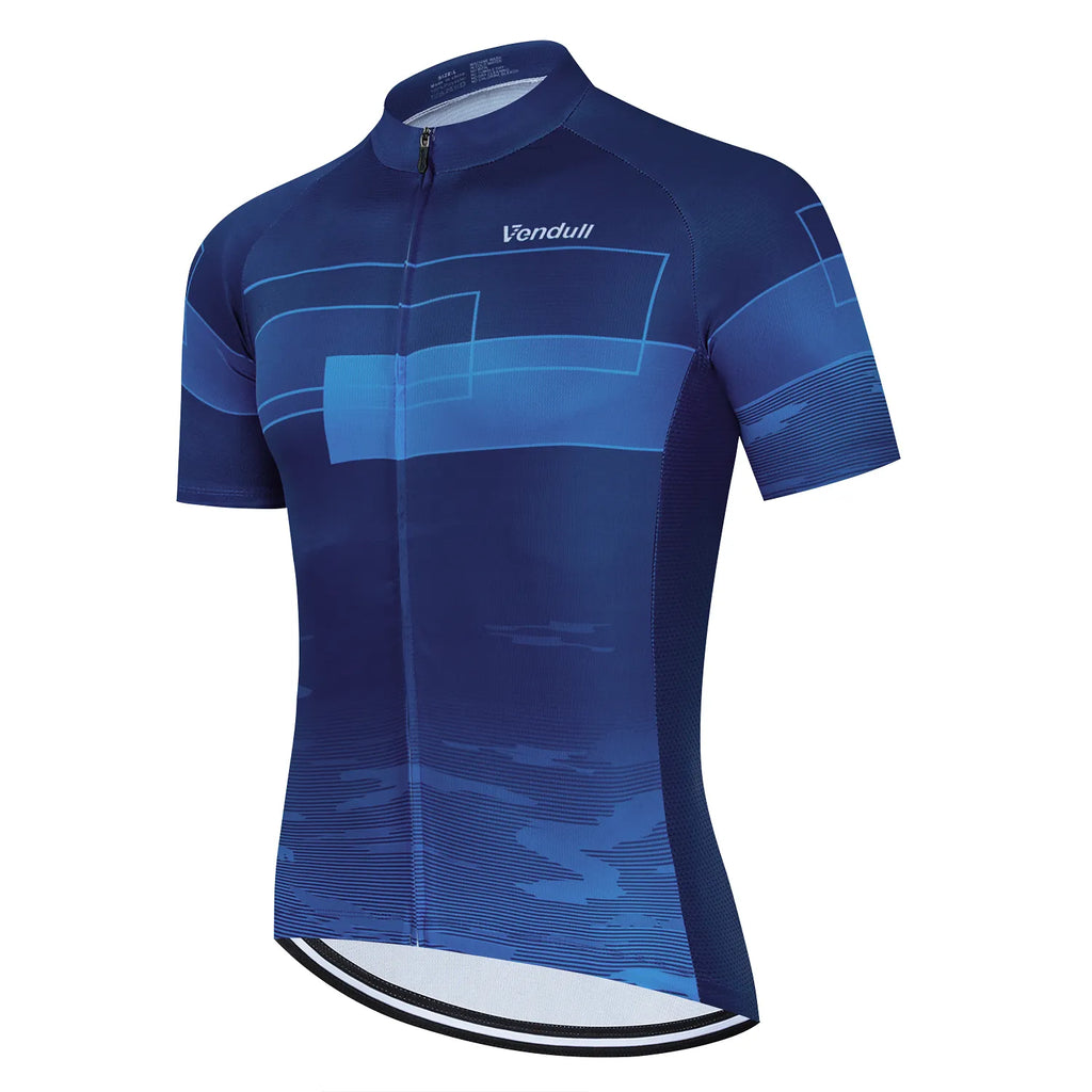 Cycling Jersey 2023 New Summer Men Shirt Racing Sport Shirt Ropa Ciclismo MTB Bicycle Jersey Short Sleeve Cycling Clothing-WAYBIKER