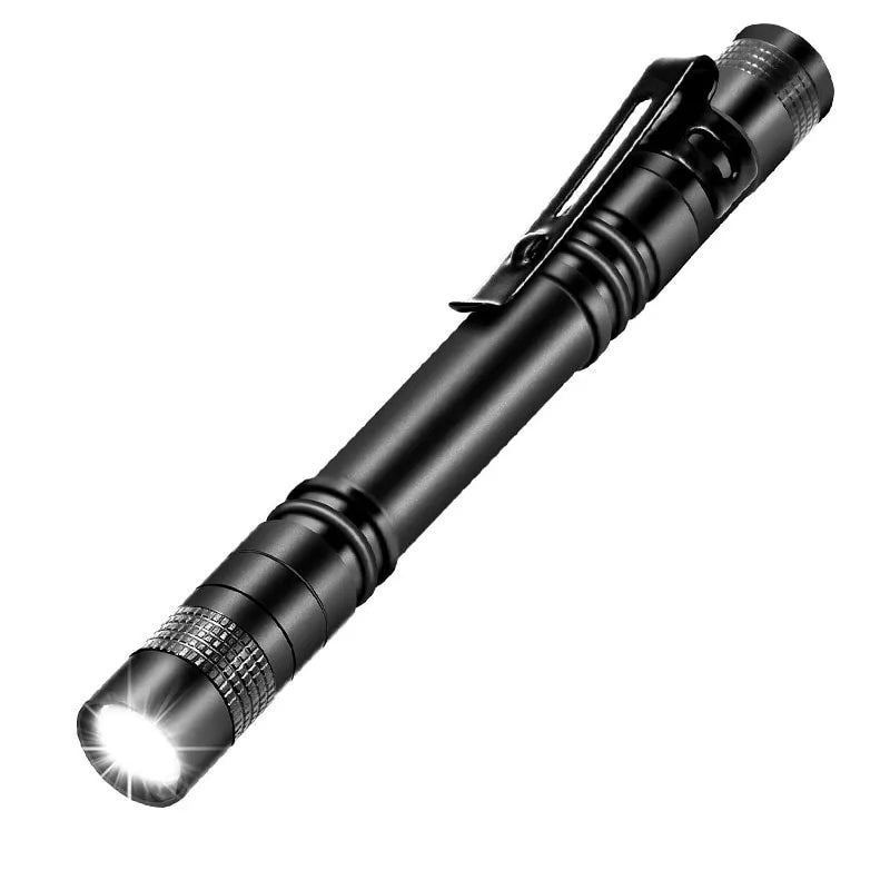 Mini Portable LED Pen Light Pocket Ultra Bright High Lumens Handheld Flashlight Linterna Torch For Camping Outdoor Emergency-WAYBIKER