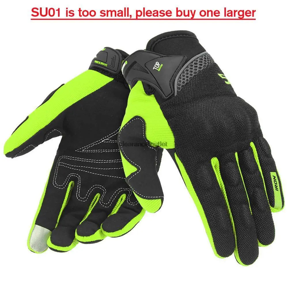 Cycling Gloves Racing Breathable Full Finger Protective Touch Screen Guantes Racing Moto Motocross Outdoor Sports Gloves-WAYBIKER