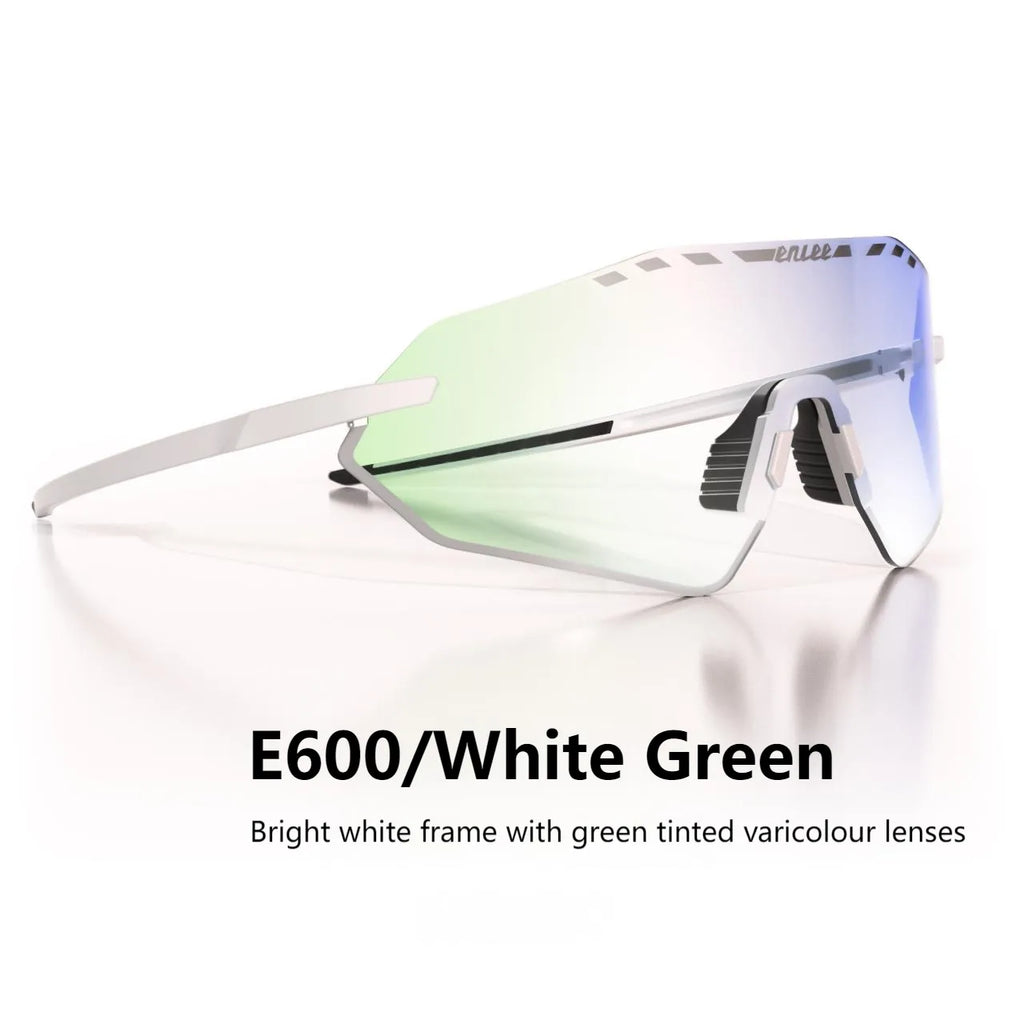 ENLEE Photochromic Cycling Color Film Eyewear Men Women Sports Goggles Road Mtb Mountain Bike bicycle Glasses Sunglasses-WAYBIKER