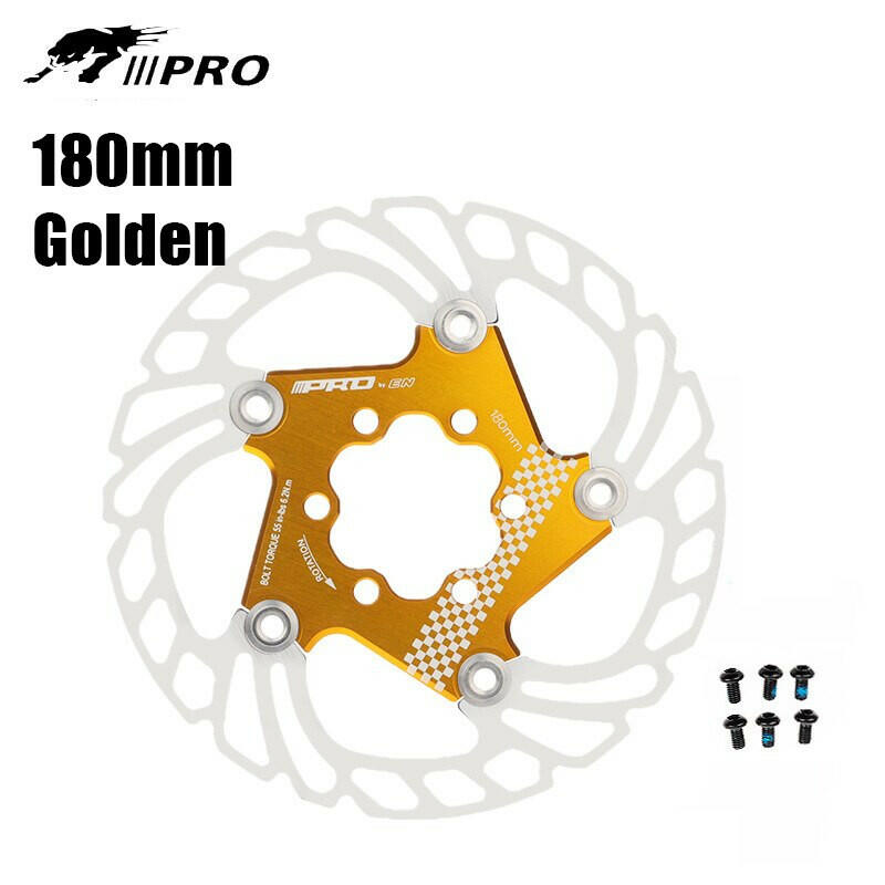 IIIPRO Mountain Bike Bicycle Floating Disc Brake Rotor 6 Bolts 140mm 160mm 180mm 203mm-WAYBIKER