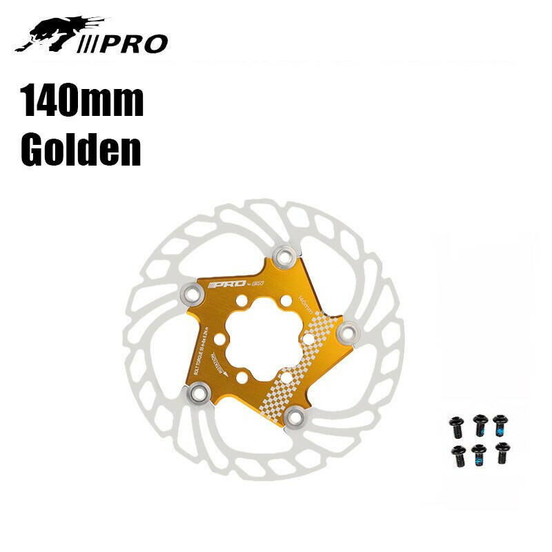 IIIPRO Mountain Bike Bicycle Floating Disc Brake Rotor 6 Bolts 140mm 160mm 180mm 203mm-WAYBIKER