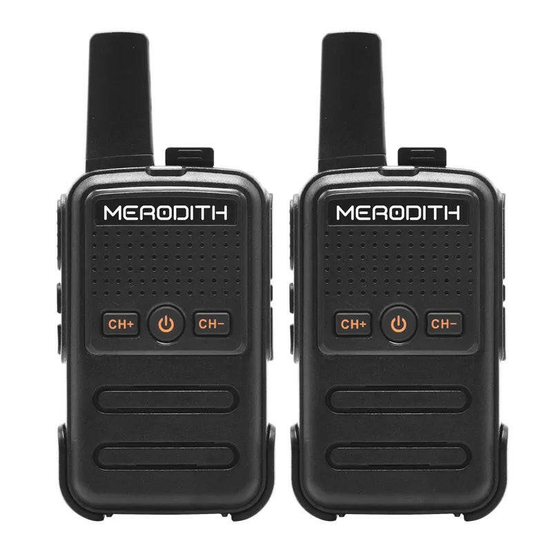 MERODITH C56 walkie talkie 2 sets of walkie talkies USB C-type telephone portable radio professional and powerful hunting-WAYBIKER