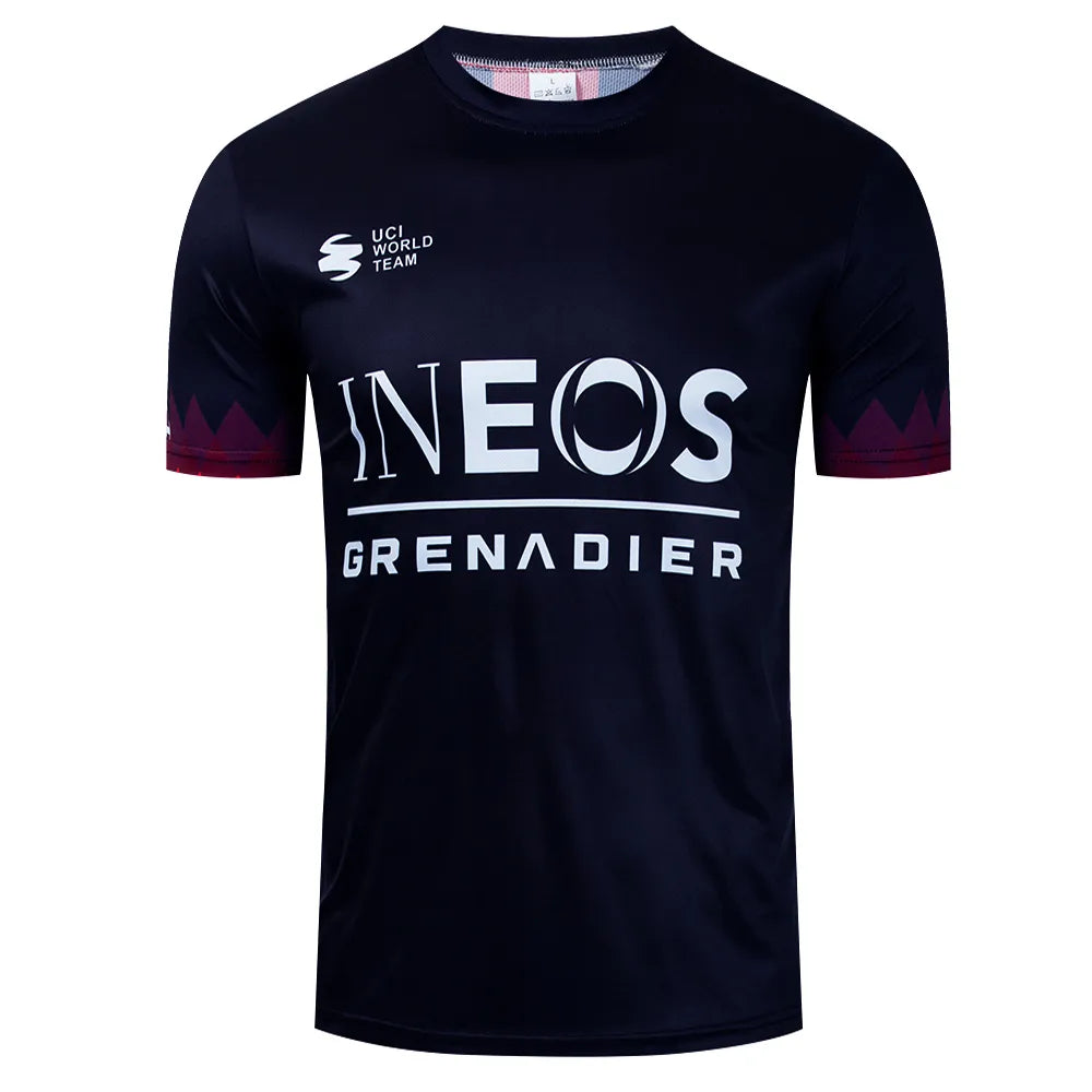 2024 INEOS T-shirt Cycling Team Jersey Men Women Pro Road Bike Maillot Tops Ropa Ciclismo Quick Dry Sports Tshirt-WAYBIKER