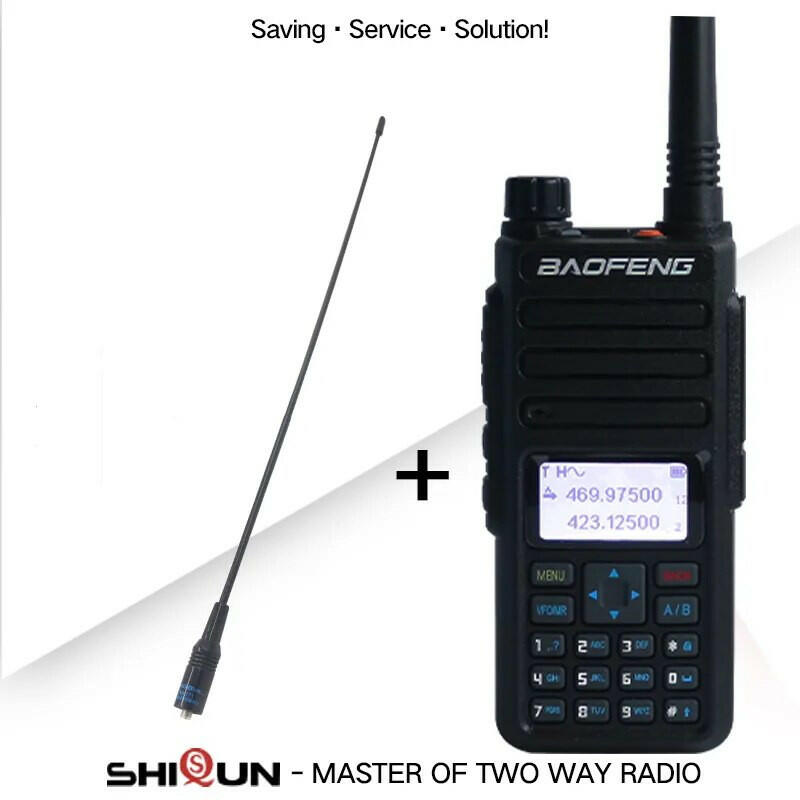 Baofeng DR-1801UV Long Range Dual Band DMR Digital/Analog Walkie Talkie Tier I Tier II Dual Time Slot Upgrade DM-1801 Ham Radios-WAYBIKER