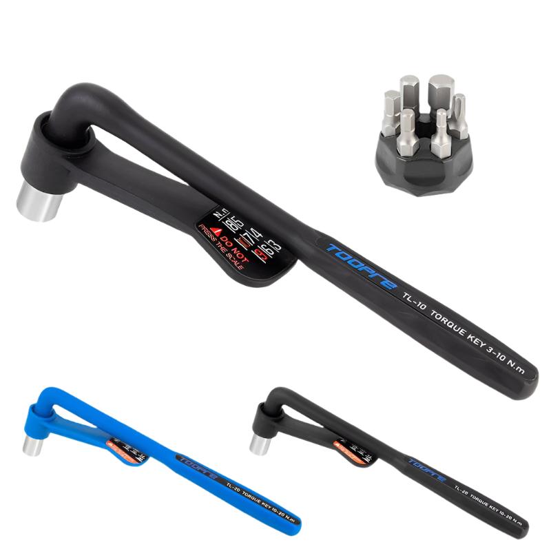 Portable Torque Wrench 3Nm to 10Nm 10Nm to 20Nm High Precision Torque Tools Bike Repair Hand Tools Ratchet Key Bike Spanner Tool-WAYBIKER