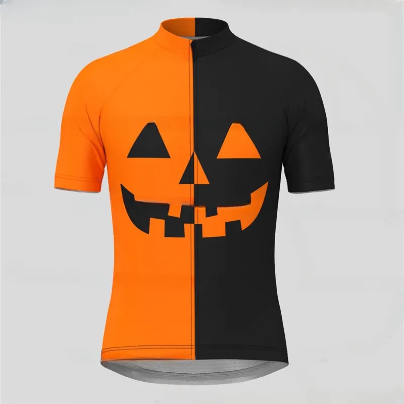 New  Pattern Summer Cycling Jerseys Men's Outdoor Mountain Bike Riding Clothes Short Sleeve Quick Drying Bicycle Shirts-WAYBIKER