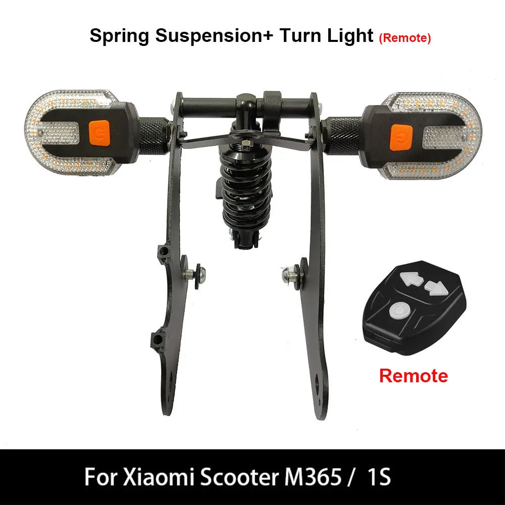 Scooter Suspension Fork Front Rear M365 Hydraulic Damper Upgrade Shock Absorber for Xiaomi Skateboard PRO2 Scooter Accessories-WAYBIKER