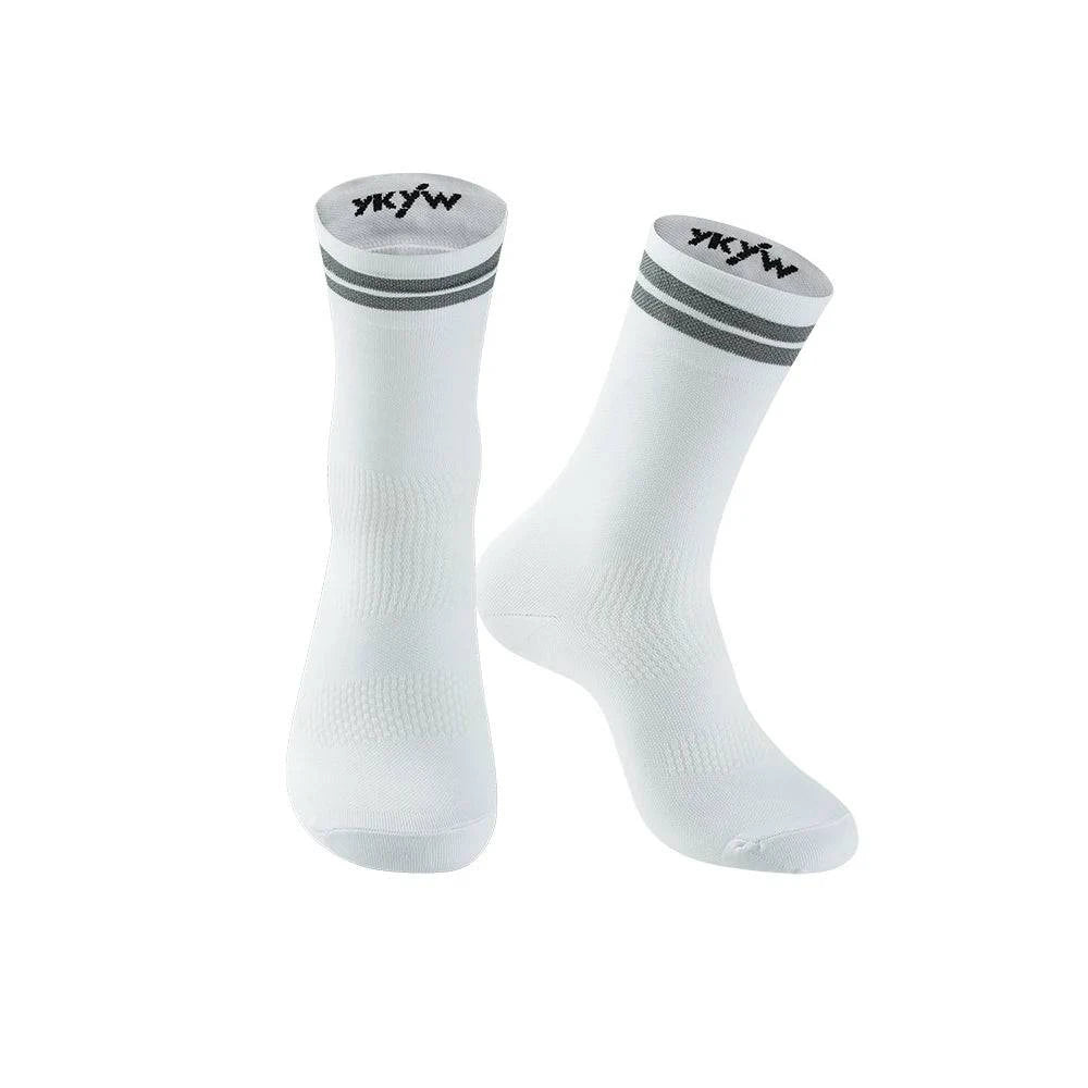 YKYWBIKE Cycling Socks Men Women Breathable Road Bicycle Socks Sport Compression Socks Outdoor Racing Running Bike Socks