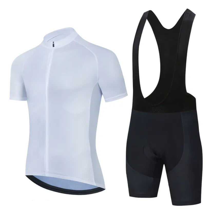 Summer Men's New Sports Cycling Short-sleeved Suit Quick-drying Breathable Mountain Bike Cycling Jersey-WAYBIKER