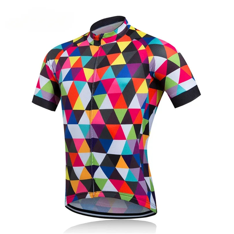 Spot Sale Cycling Jersey Pro Team Bike Jerseys MTB Mens Cycling Clothing Top Quality Outdoor Sportswear-WAYBIKER