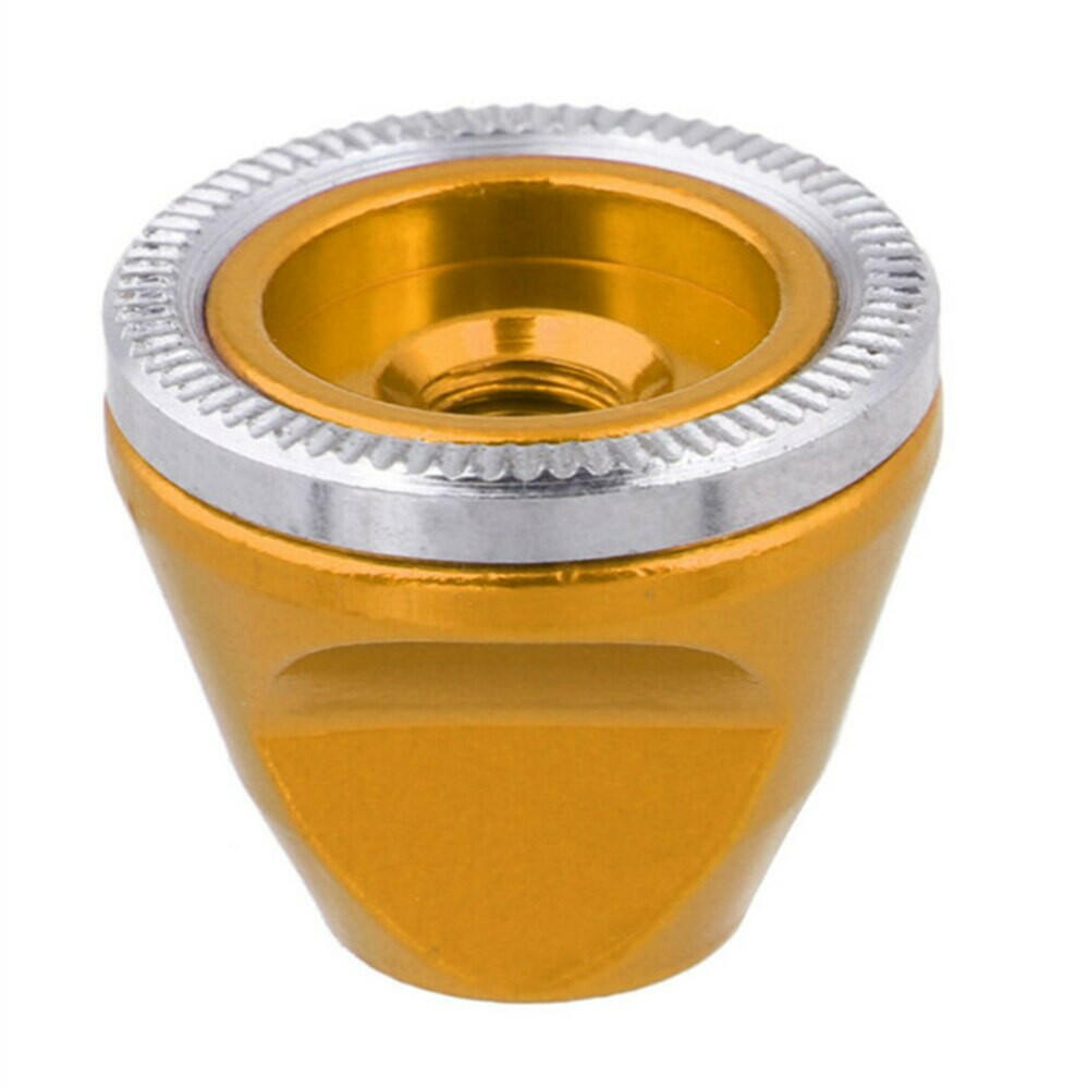 Anti-slip Bicycle Hub Nut for Quick Release Axle M5 Wheel Nuts Bolt Screw Cap Protection Hub Aluminum Alloy Mountain Bike Parts-WAYBIKER