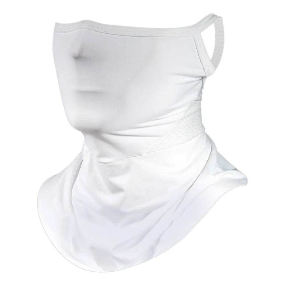 Ice Silk Sunscreen Neck Tube Scarf Women Men Face Cover Scarf Neck Protection Ourdoor Cycling Camping Running Face Mask  Scarf-WAYBIKER