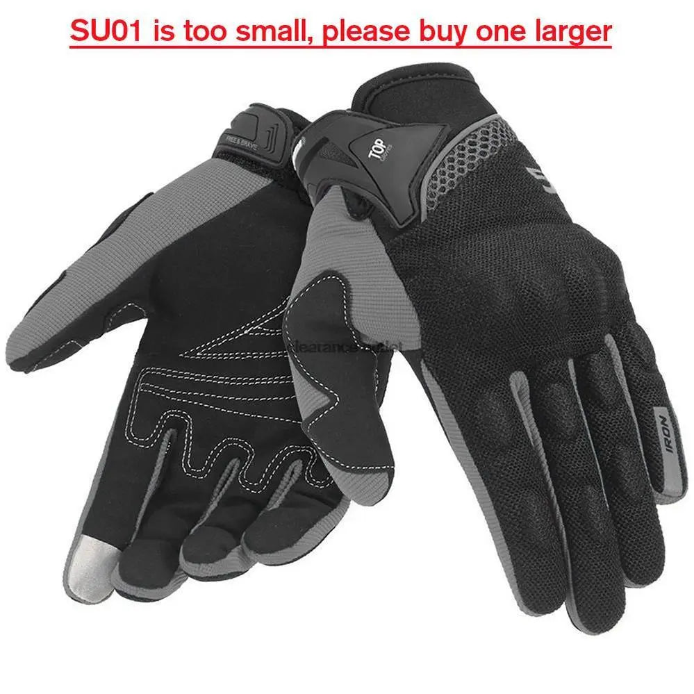 Cycling Gloves Racing Breathable Full Finger Protective Touch Screen Guantes Racing Moto Motocross Outdoor Sports Gloves-WAYBIKER