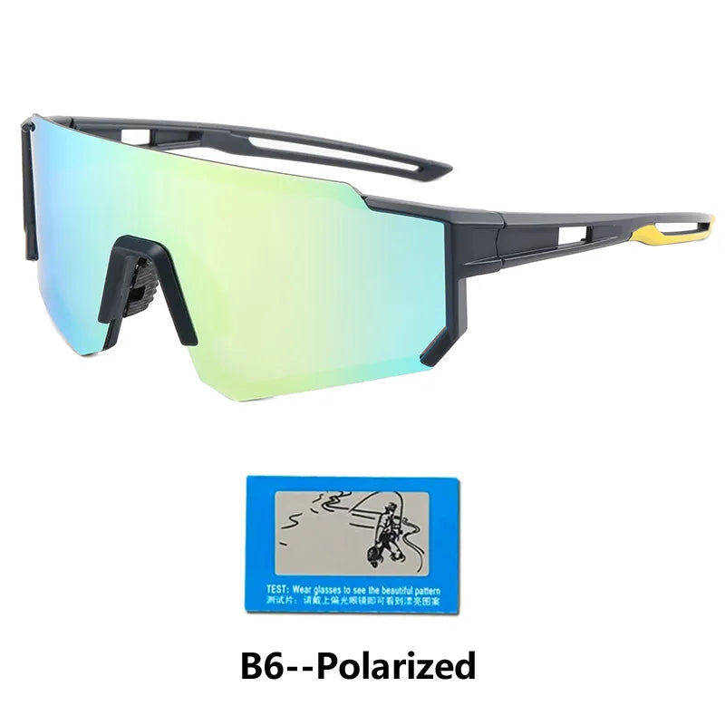 Polarized Sports Glasses Photochromic Men's and Women's Bike Eyewear Mountain MTB Cycling UV400 Sunglasses Bicycle Road Goggles-WAYBIKER