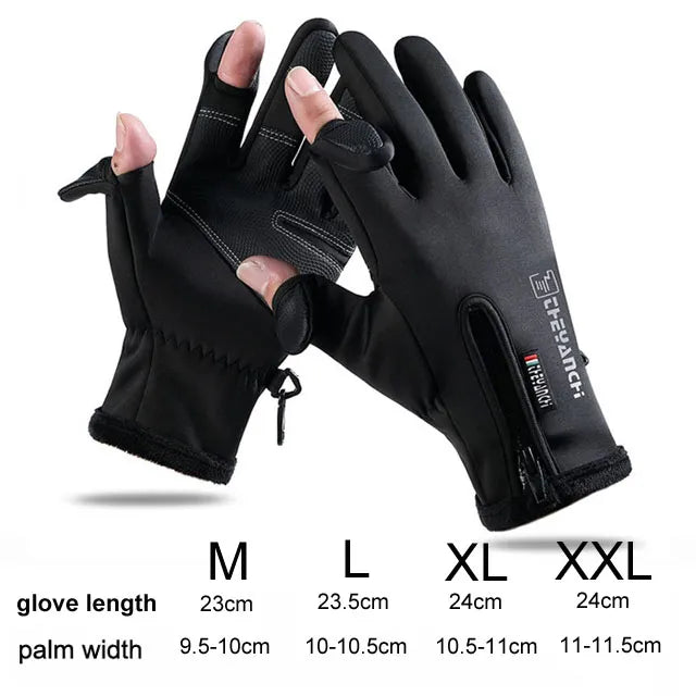 Winter Gloves For Men Women Touchscreen Warm Gloves Cycling Driving Motorcycle  Gloves Windproof Non-Slip Outdoor sports Gloves-WAYBIKER