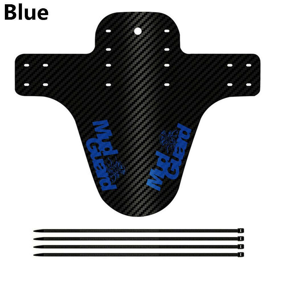 Colorful Mud Guard Wings Carbon Fiber  Cycling Accessories Front Rear Mudguard Mountain Bike Fenders Road Bicycle Parts-WAYBIKER