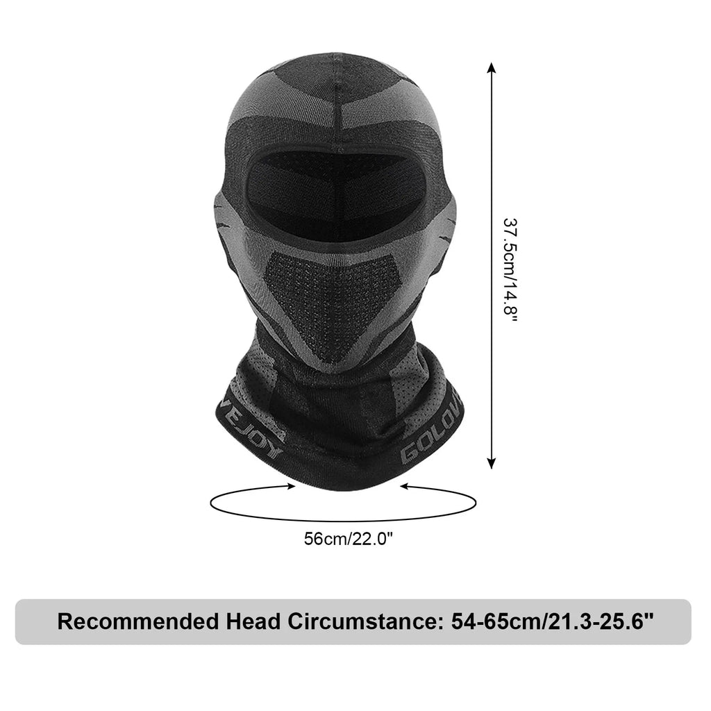 Ski Cap Windproof Dustproof Thermal Face Cover Neck Gaiter Skiing Snowboarding Motorcycling for Men Women-WAYBIKER